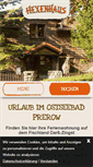 Mobile Screenshot of hexenhaus-prerow.de